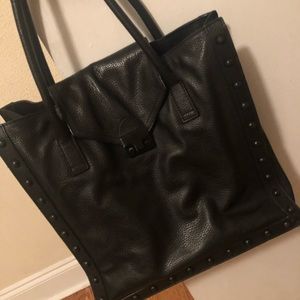 Loeffler Randall tote studded black purse